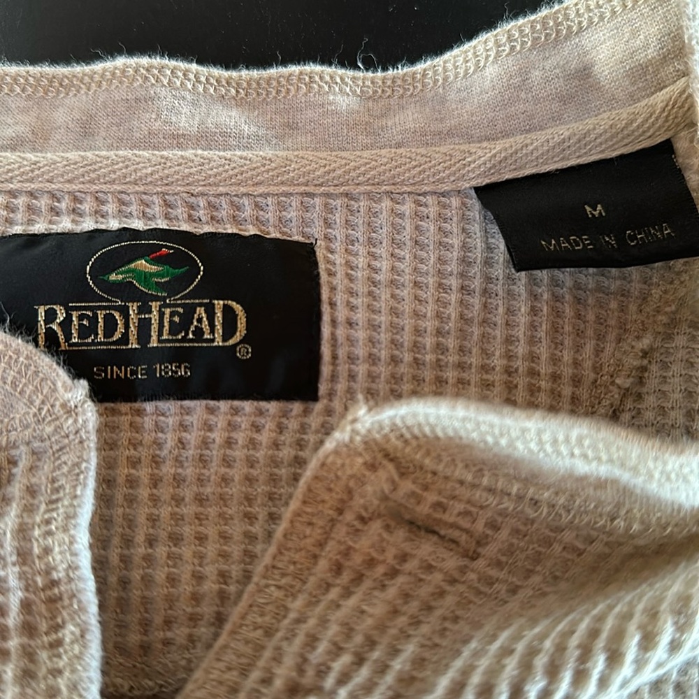 Redhead long underwear top